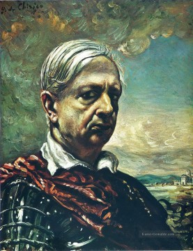  porträt - Selbstporträt 4 Giorgio de Chirico Metaphysischer Surrealismus